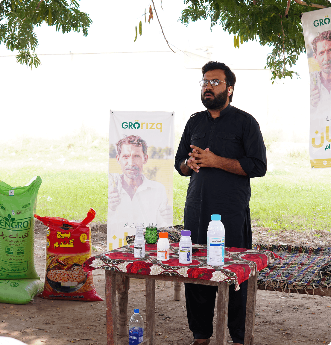 Pledges and Rizq partnership for flood-affected farmers